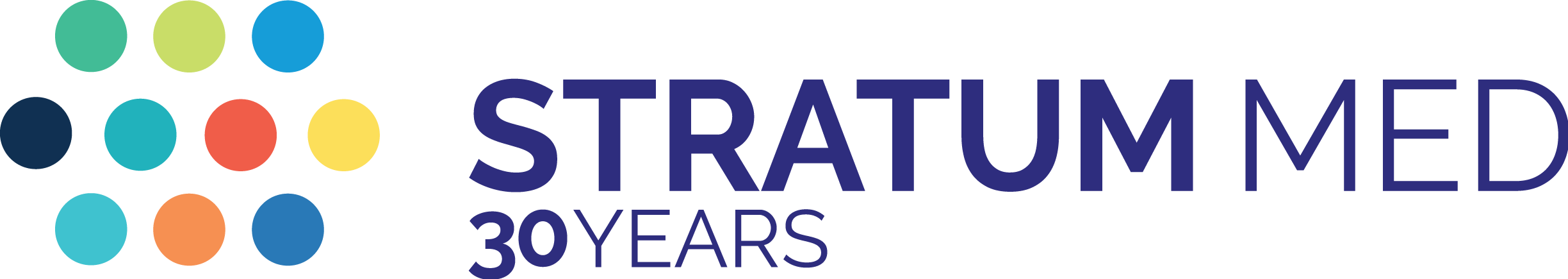 Stratum Med 30 Years logo